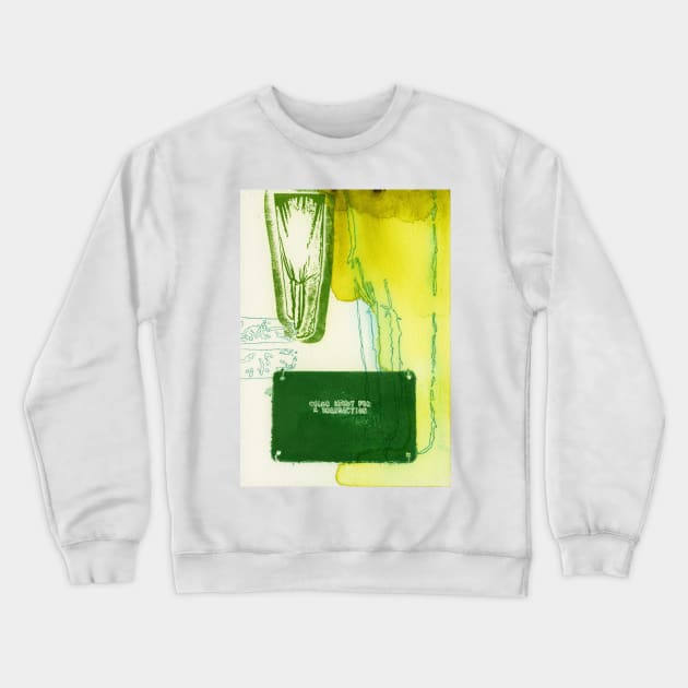 Color Study for a Transaction 03 Crewneck Sweatshirt by ellenmueller